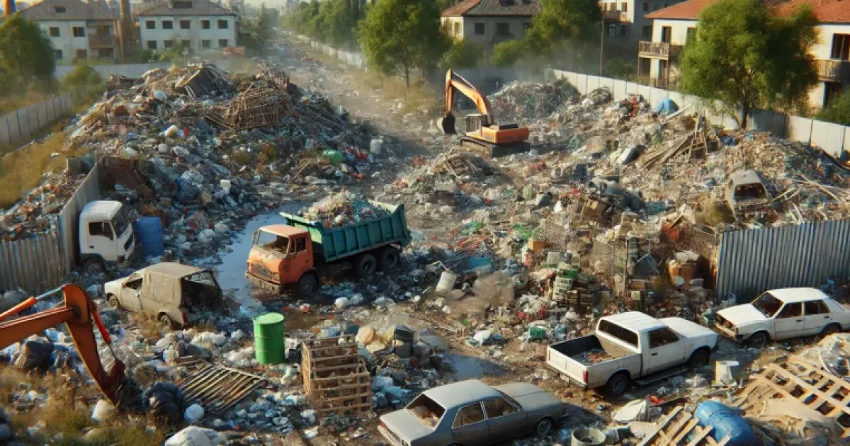 У Києві виявили несанкціоноване звалище у Святошинському районі