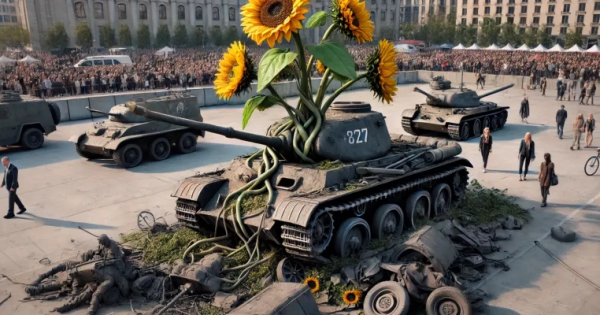 Мистецтво, яке розбиває міфи: Київ презентує "Квіти перемоги"