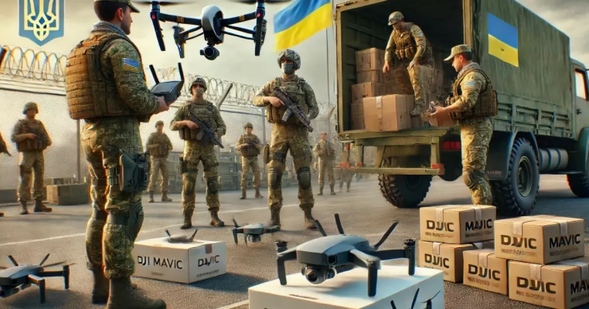 Київ передав ще 30 квадрокоптерів для захисту кордонів від ворога