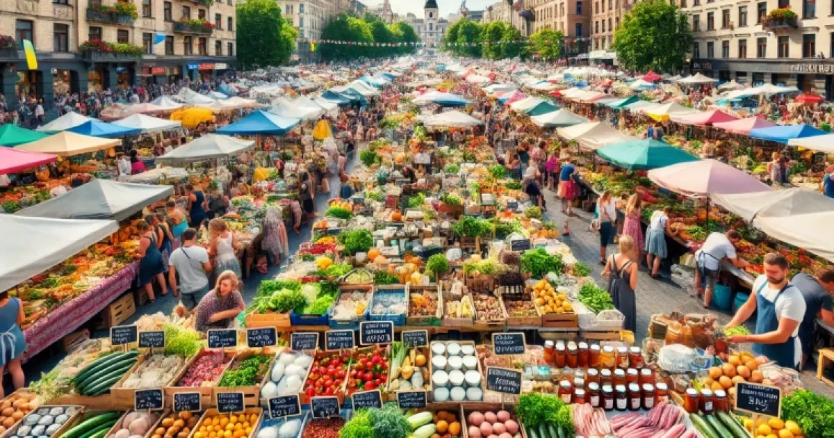 Ярмарки в Києві: куди піти на свіжі продукти та домашні вироби в ці вихідні