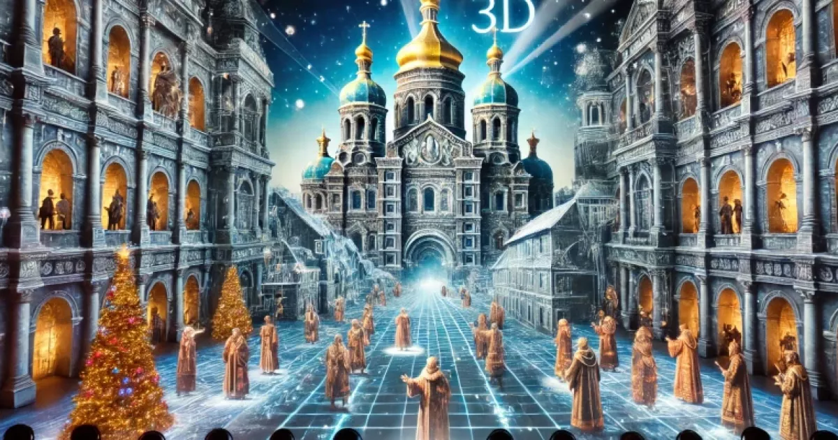 Безкоштовне різдвяне 3D-шоу у Софії Київській: не пропустіть магію Різдва