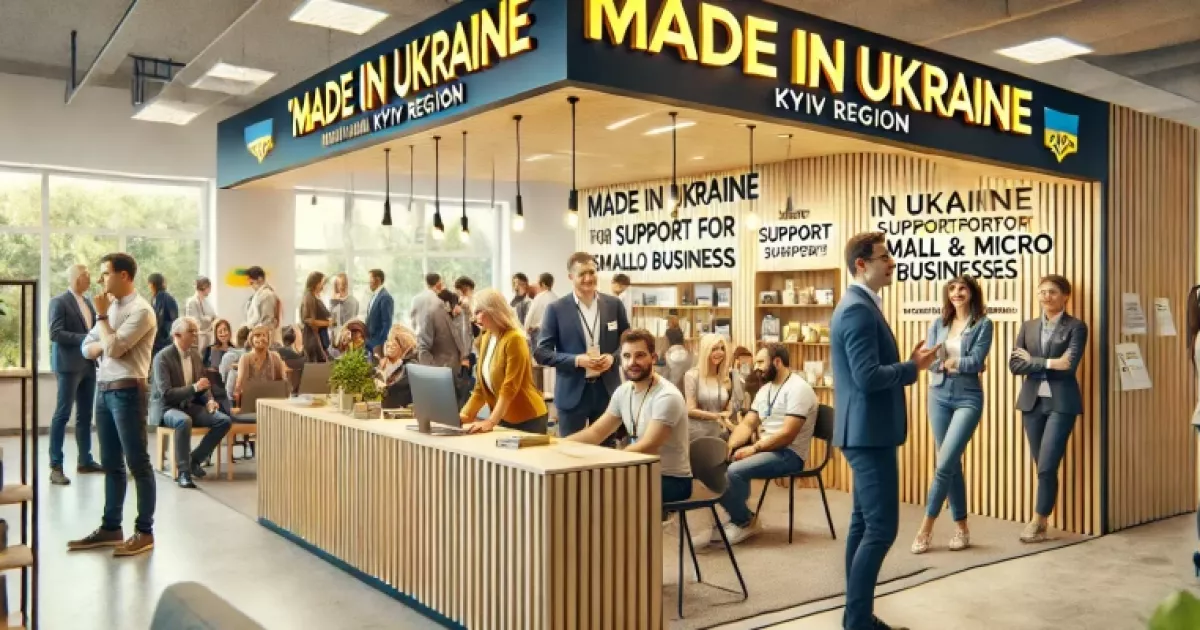 На Київщині відкрили третій офіс "Зроблено в Україні"