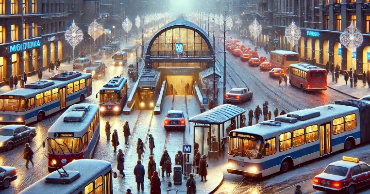 Як працюватиме громадський транспорт і метро у Києві на Новий рік