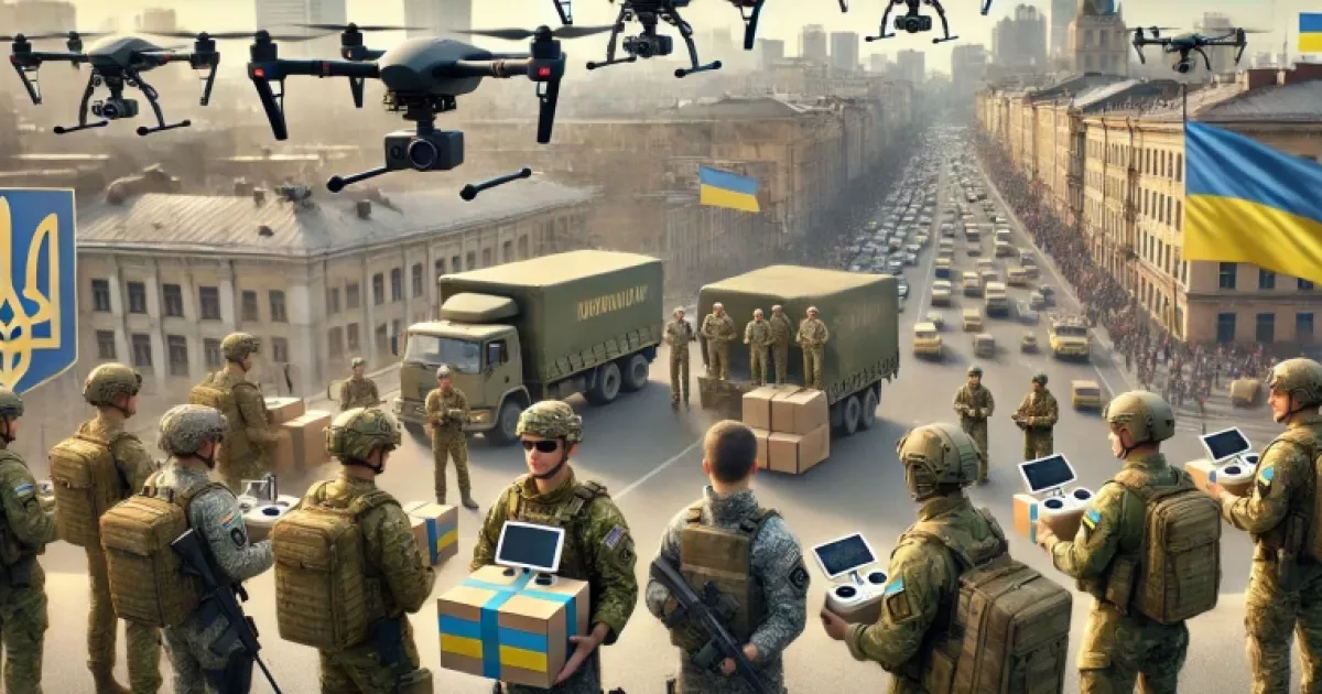 Київ передав військовим понад 1000 дронів для боротьби на фронті