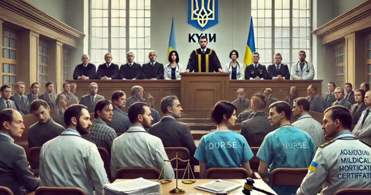 Суд над медиками Києва: як «білий квиток» став схемою для ухилення від армії
