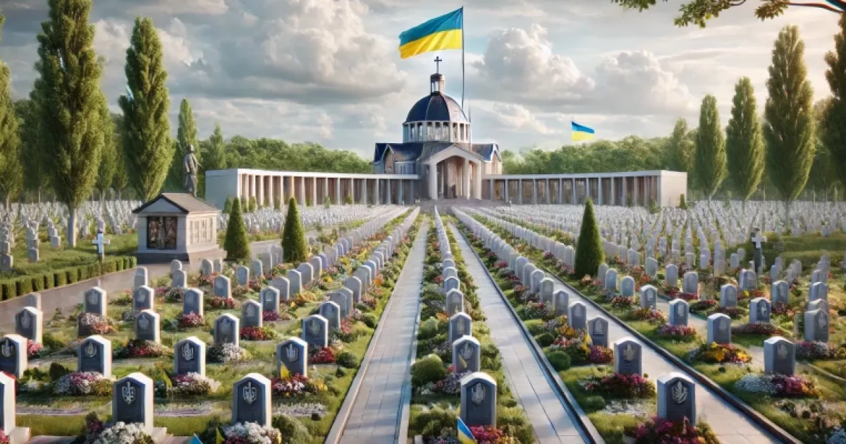 У 2025 році в Гатному відкриють Національне військове кладовище