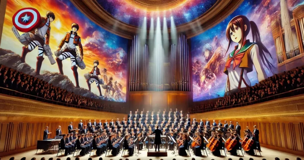 Аніме-музика оживає: Symphony of Anime з хором "Хрещатик" — не пропустіть