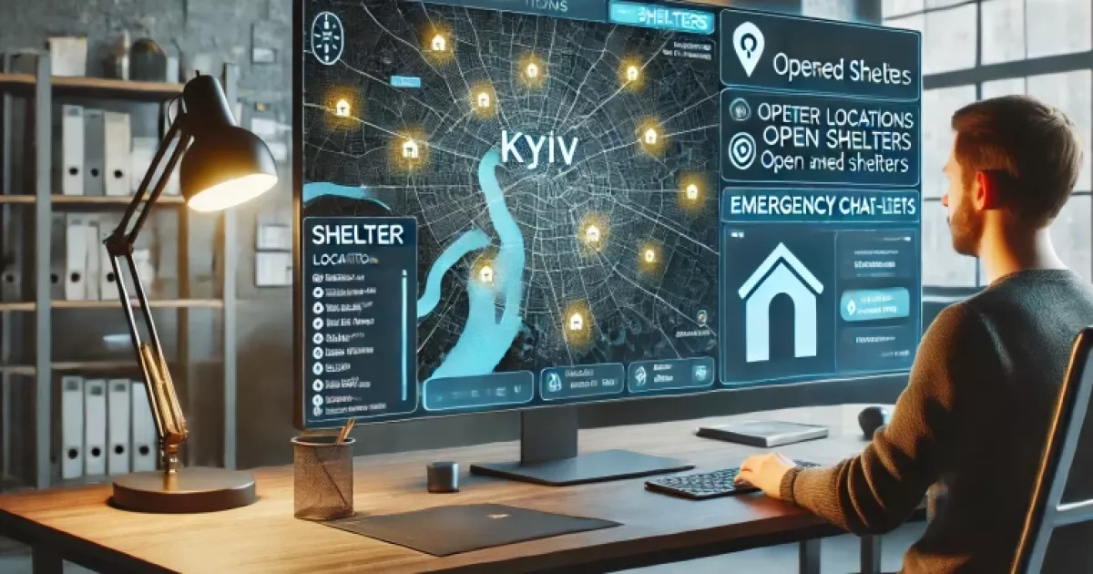 Новий чат-бот KyivShelterBot: як він допоможе киянам під час тривоги?