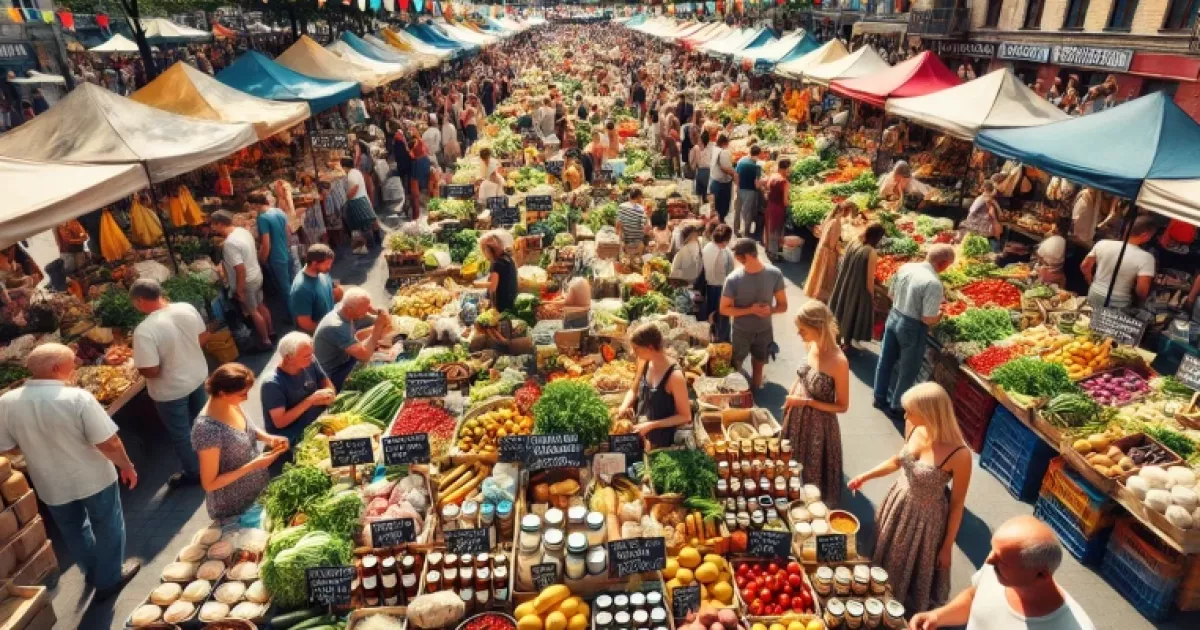 Ярмарки в Києві: закупися за вигідними цінами на фермерські продукти