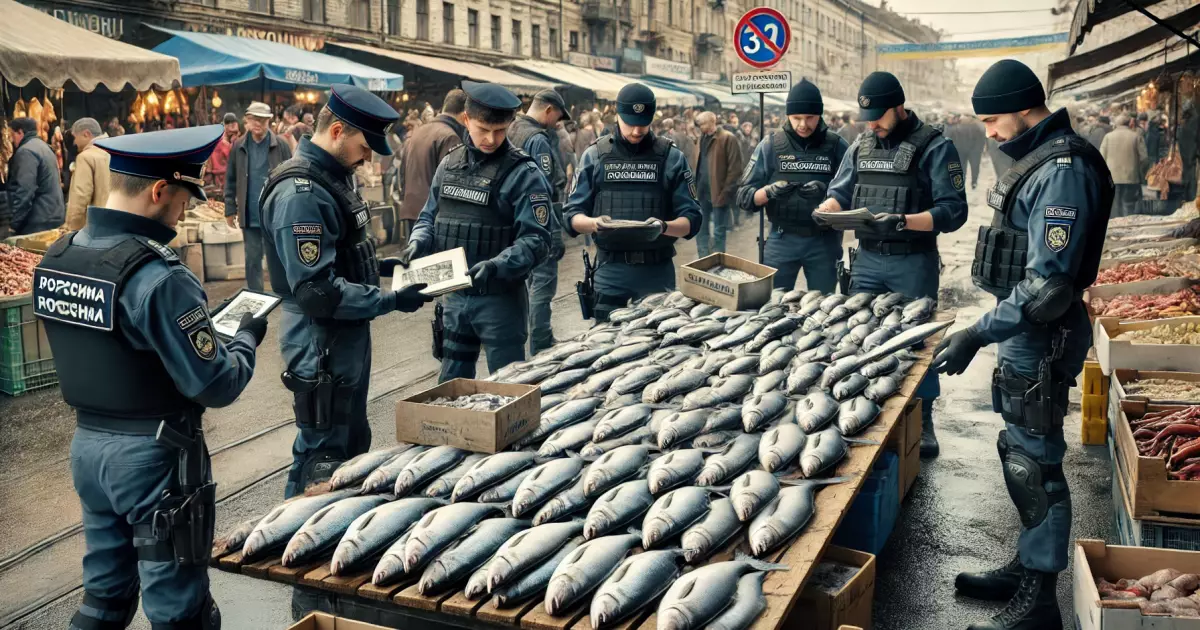 У Києві виявили незаконний збут понад тонни риби: порушення на ринку