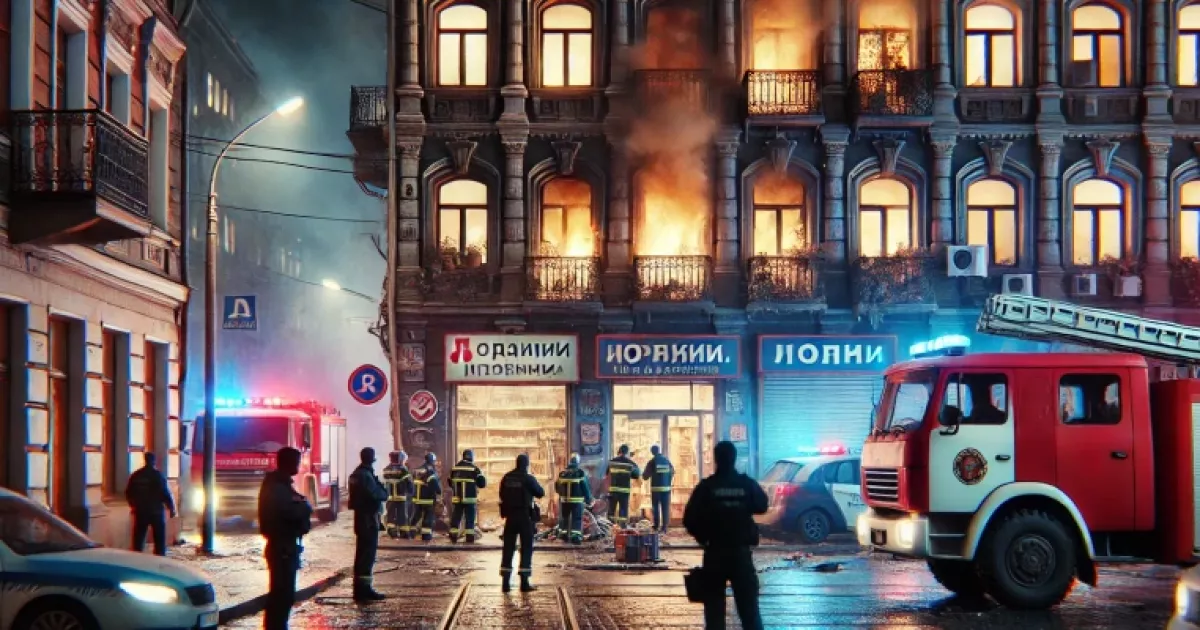 Киянин підпалив магазин під час комендантської години: що сталося?