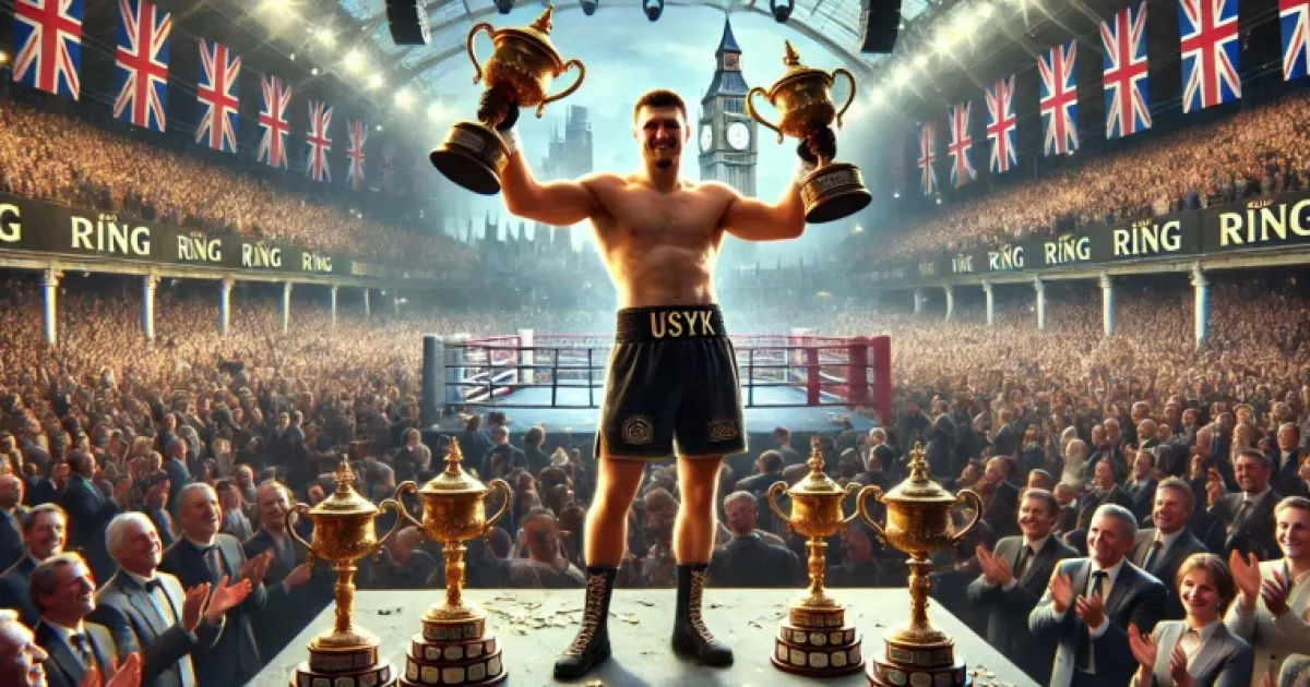Олександр Усик здобув три нагороди на The Ring Awards 2024