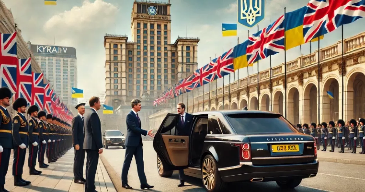 Британський прем’єр Кір Стармер приїхав до Києва