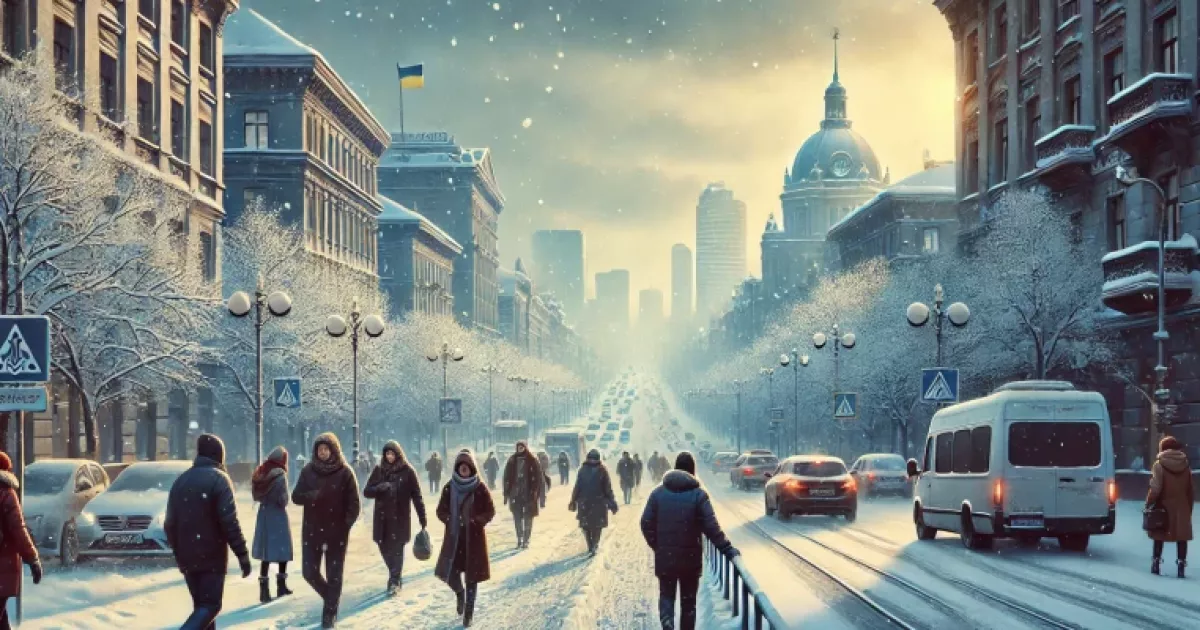 Прогноз погоди на 16 січня в Києві: похолодання та снігопади