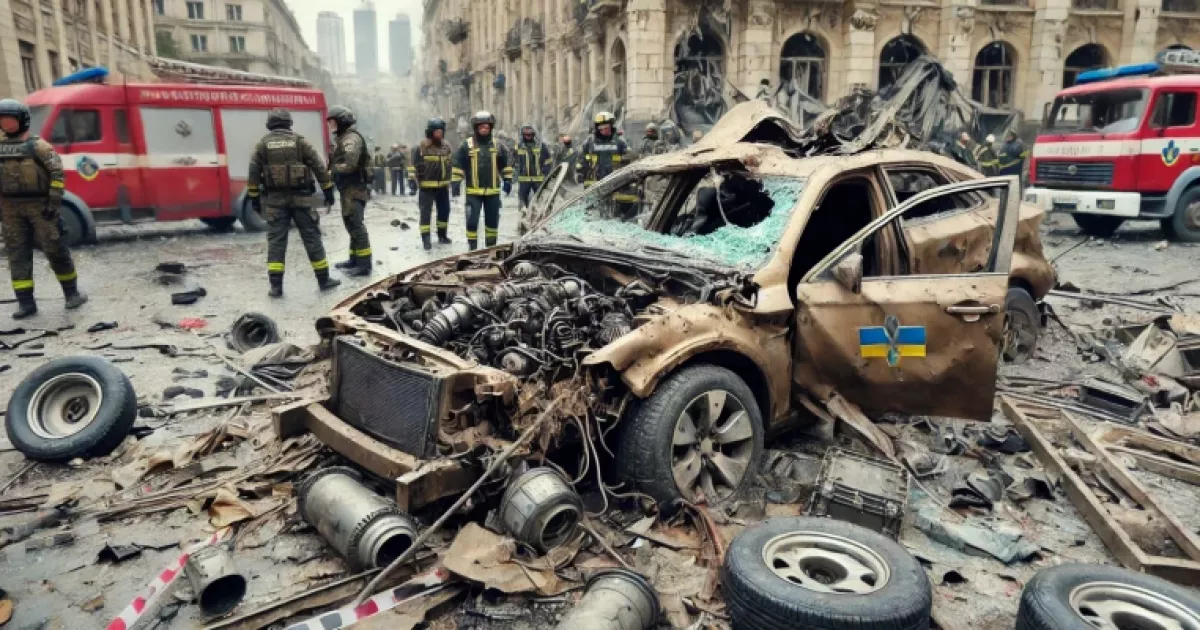 Вибухи в Києві: наслідки падіння уламків БпЛА