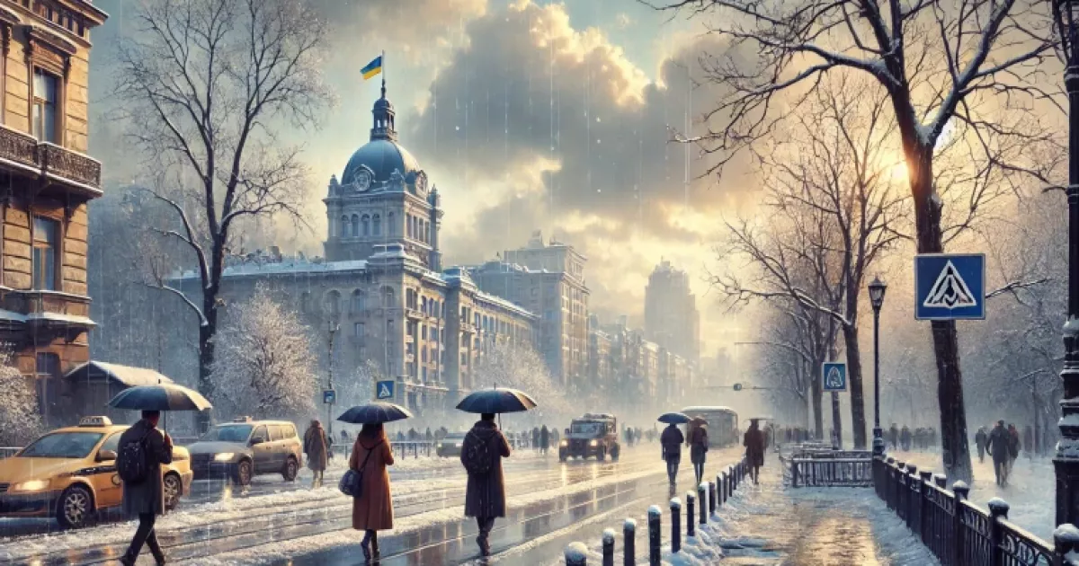 Які сюрпризи підготувала погода киянам у п’ятницю 17 січня?