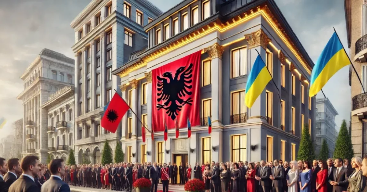 Албанія відкрила посольство в Києві: символ підтримки та єдності