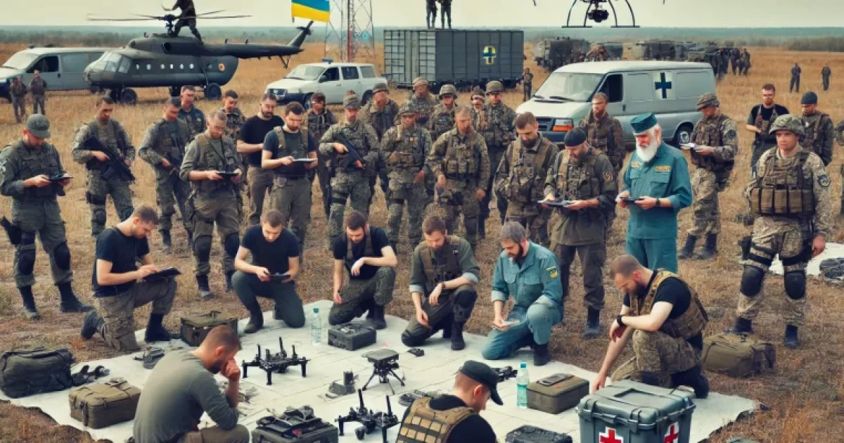 На Київщині стартував перший курс з підготовки до нацспротиву у 2025 році