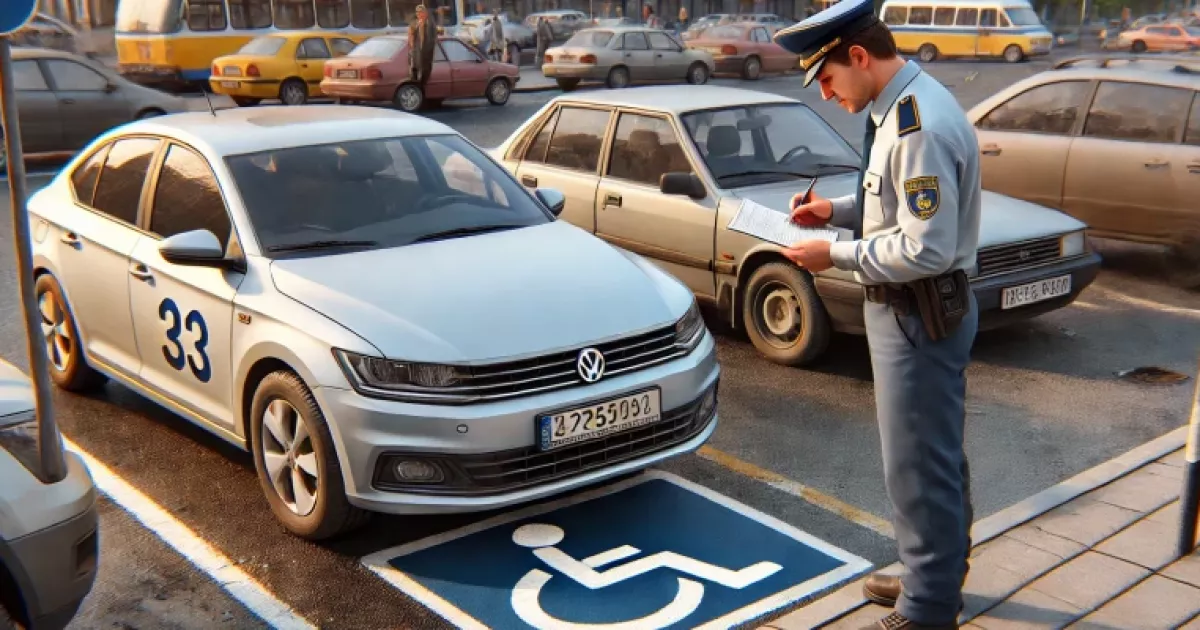 Як у Києві боротимуться з порушниками, які паркуються на місцях для людей з інвалідністю