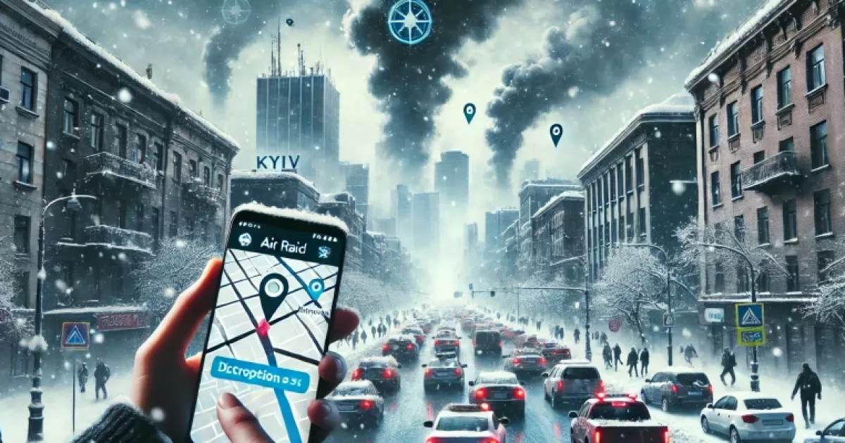Київ "телепортує" в Курськ: чому збивається GPS під час повітряних тривог