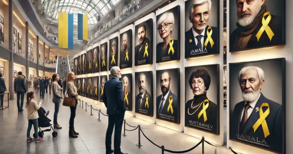Виставка «Жовта стрічка»: Герої Криму в Києві