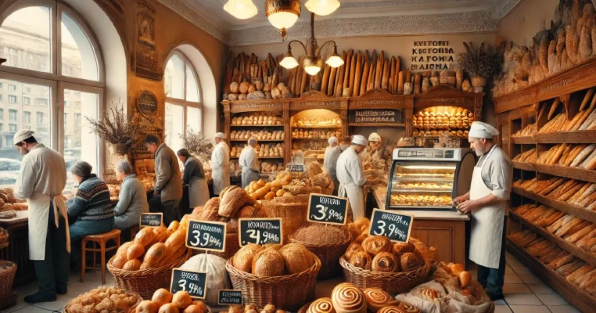 Хліб подорожчає на 20% у 2025 році: Що це означає для киян?