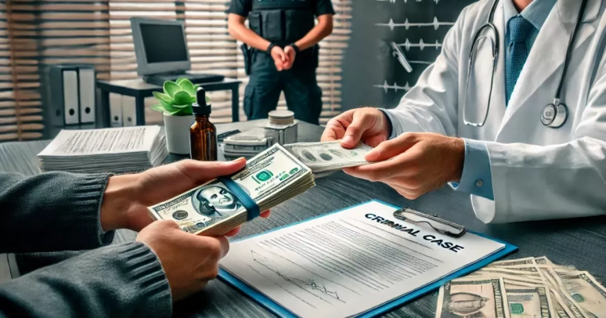40 000 грн за  статус "обмежено придатний": лікаря в Київській області затримано за хабар