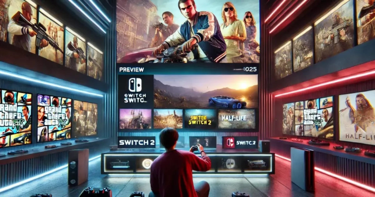 Ігрові Передбачення на 2025 Рік: GTA VI, Switch 2 та Потенційно Half-Life 3