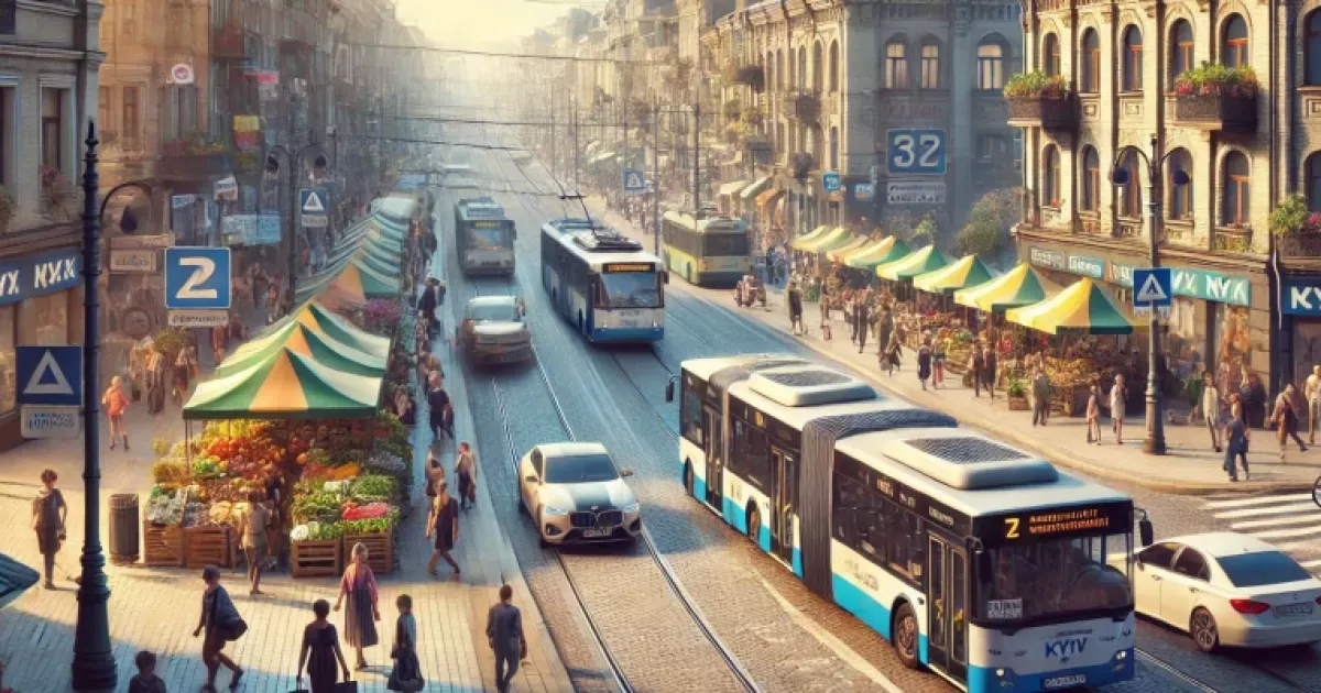 Зміни маршрутів автобусів та тролейбусів у Києві через ярмарки: важливі деталі