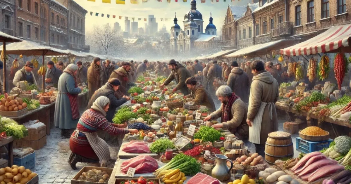 Продуктові ярмарки у Києві 1–2 лютого: де купити свіжі продукти
