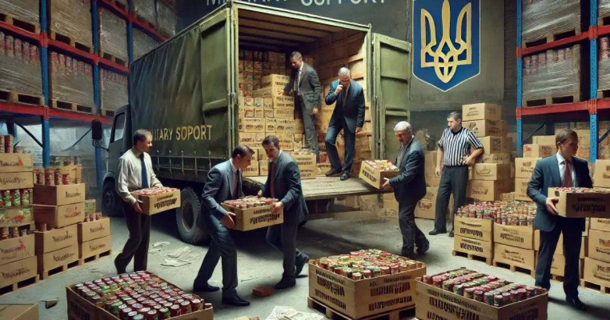 Скандал на Київщині: посадовці продавали продукти для ЗСУ у ресторани