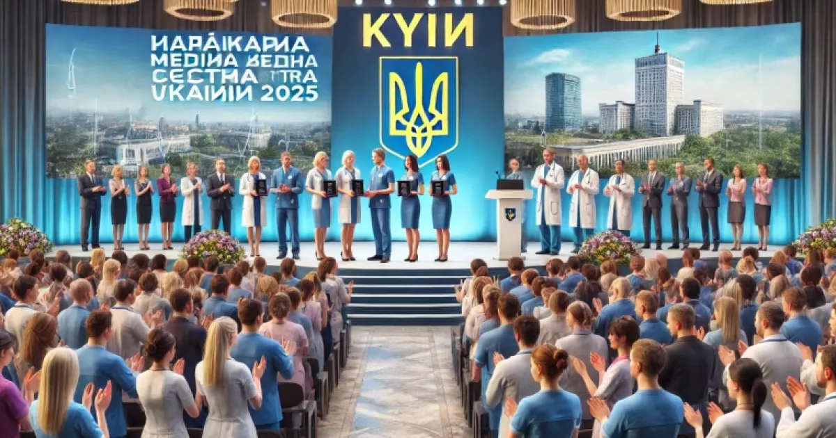Медсестри та медбрати Києва можуть отримати премію «Найкраща медична сестра України 2025»