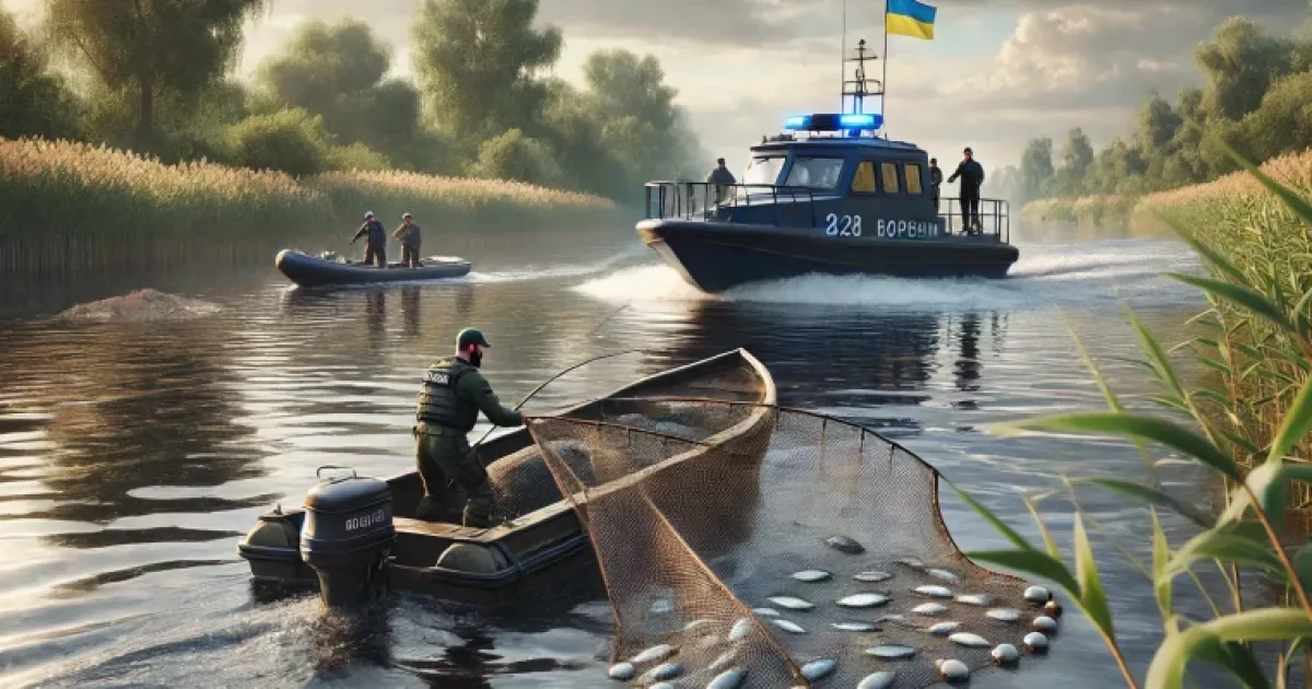 Браконьєр на Київщині завдав збитків на понад чверть мільйона гривень: всі деталі інциденту