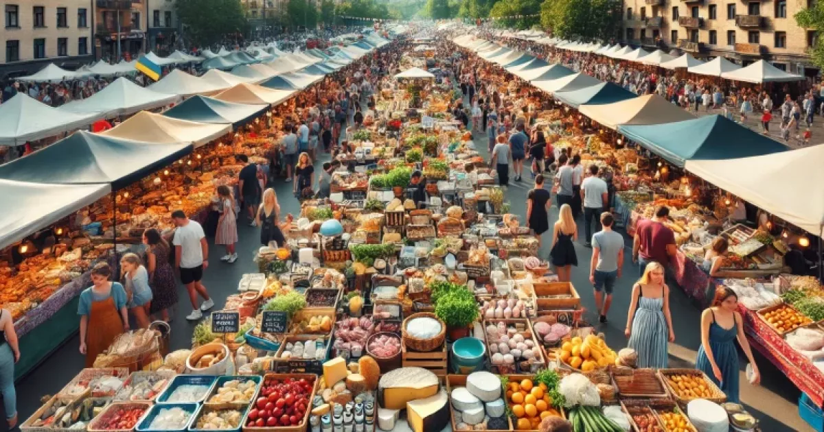 Продуктові ярмарки у Києві з 11 по 16 лютого 2025 року: локації та деталі
