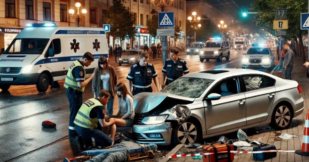 П’яний водій збив дівчину на тротуарі Києва: шокуючі подробиці