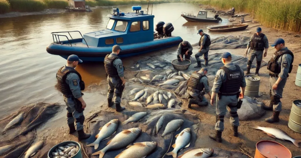 Браконьєр на Обухівщині незаконно наловив риби на понад 250 тис. грн