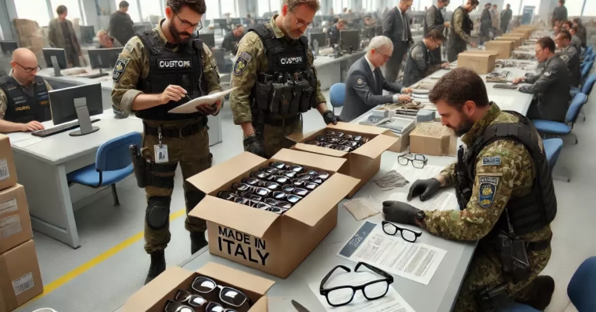 Мільйон гривень на митниці: як намагалися незаконно ввезти італійські оправи