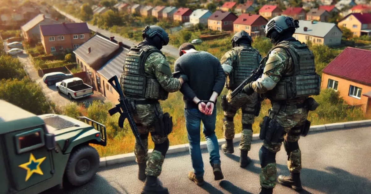 Затримано жителя Київщини за спробу встановити GPS-трекер на військовий автомобіль