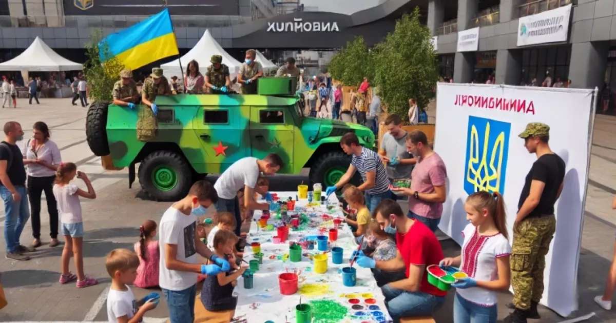Як малюнок може врятувати життя на фронті? У Києві відбудеться акція "Замалюй тривогу – задонать на ЗСУ!"