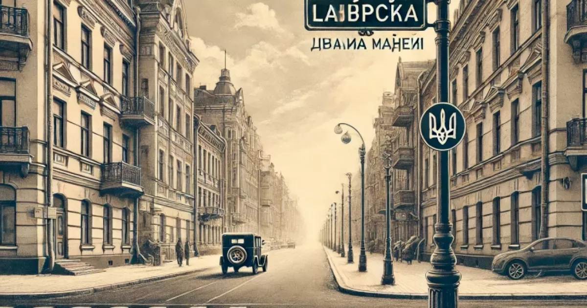 Столичній вулиці Лаврській повернуть історичну назву – що це означає для киян?