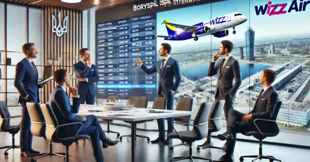 Аеропорт «Бориспіль» та Wizz Air обговорили відновлення авіаперевезень