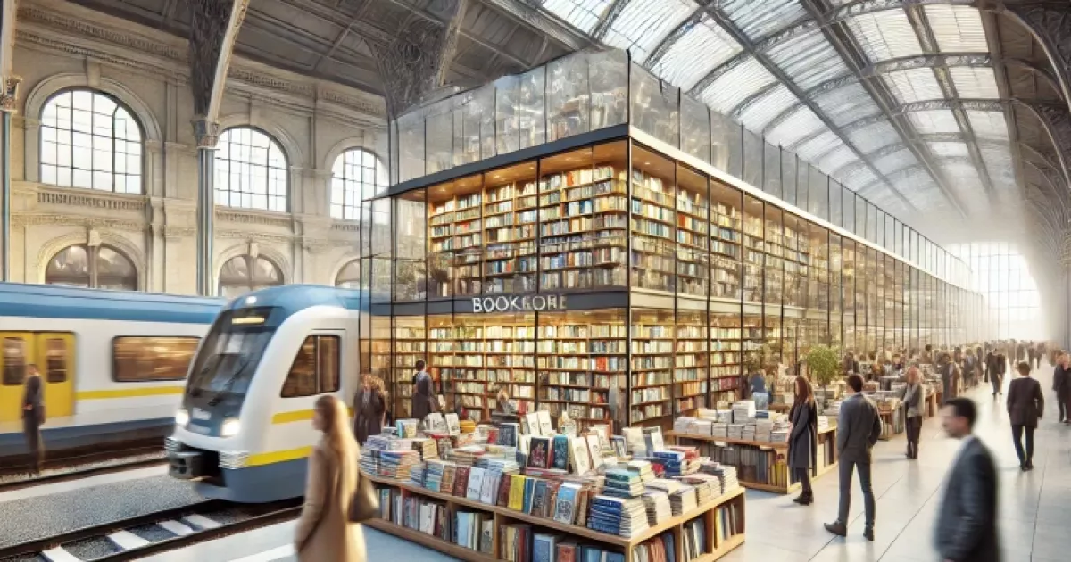Відкриття нової книгарні на Центральному вокзалі Києва: чого чекати?