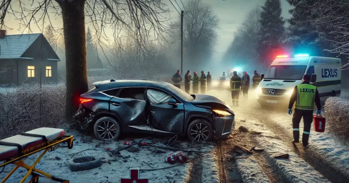 Трагічна аварія на Вишгородщині: водій Lexus не впорався з керуванням