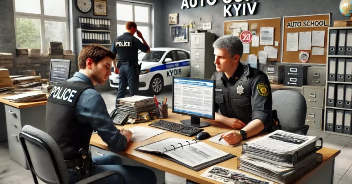 Київ: поліція викрила фіктивне навчання в автошколах