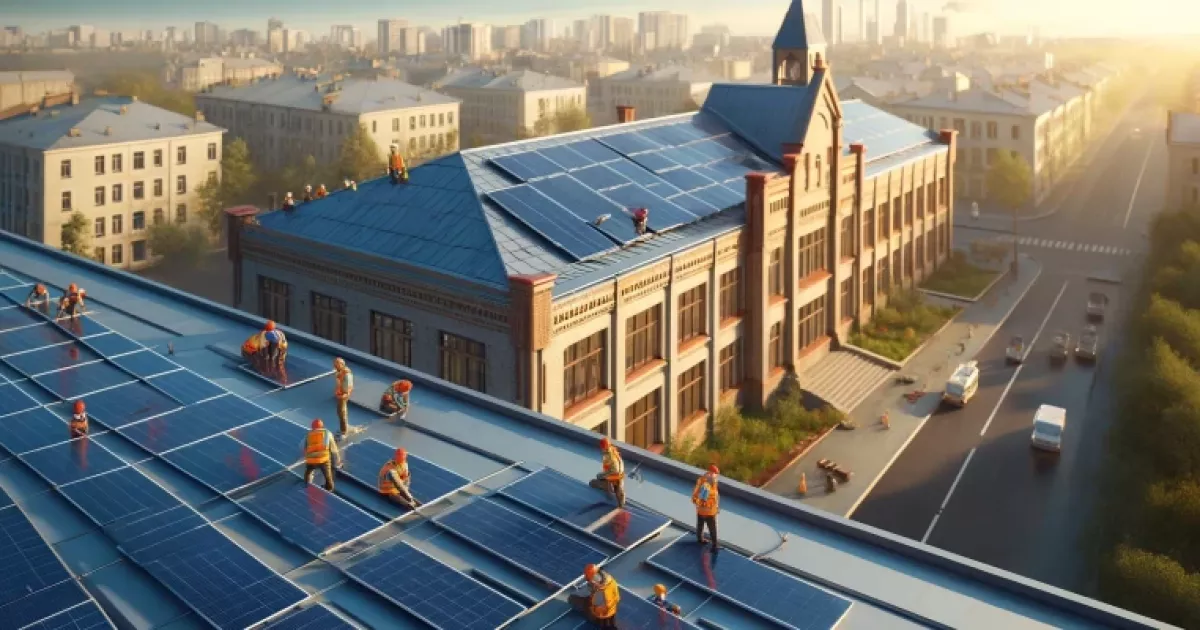 Дитсадок у Бородянці отримав сонячну електростанцію! Як це змінить енергію міста?