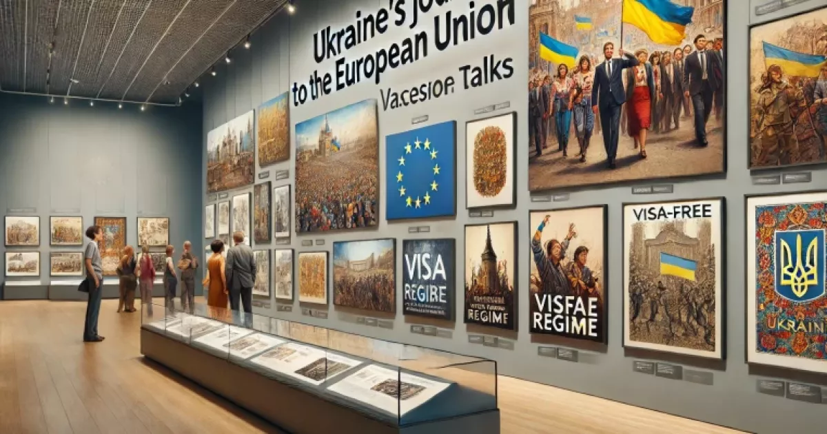 Виставка в Музеї історії Києва: Шлях України до ЄС через мистецтво
