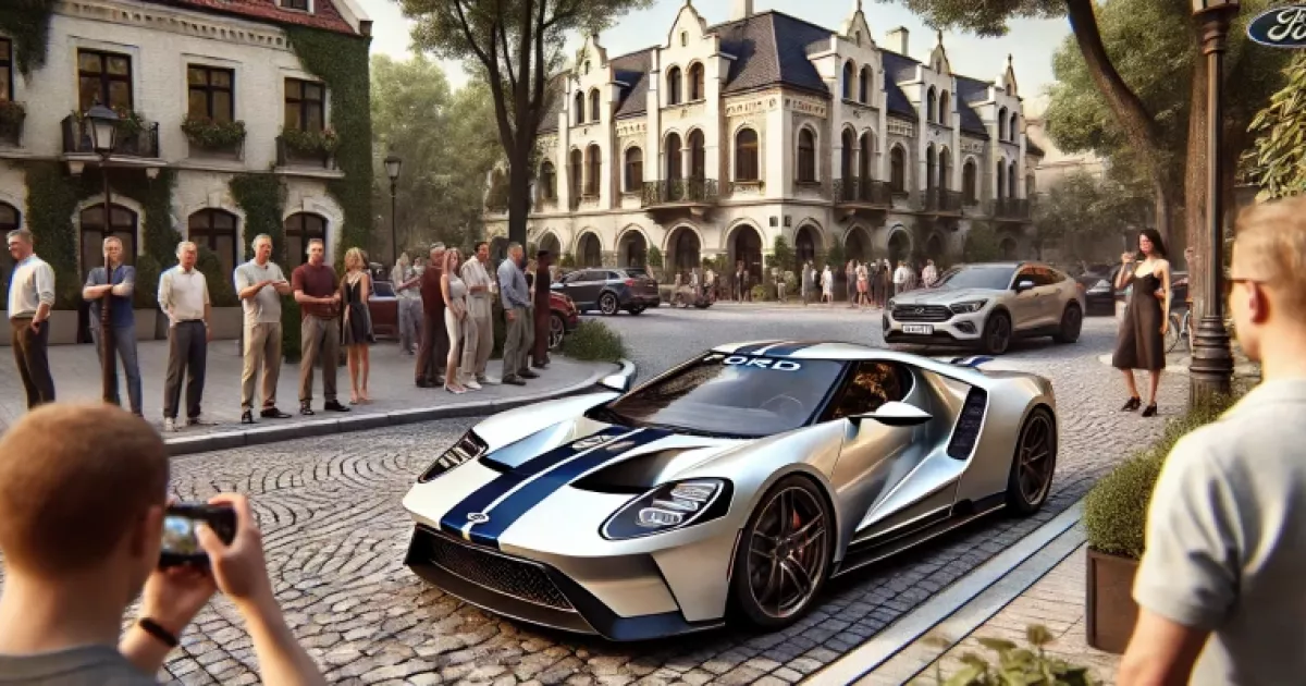 У Києві помітили колекційний Ford GT: суперкар вартістю 690 тисяч доларів