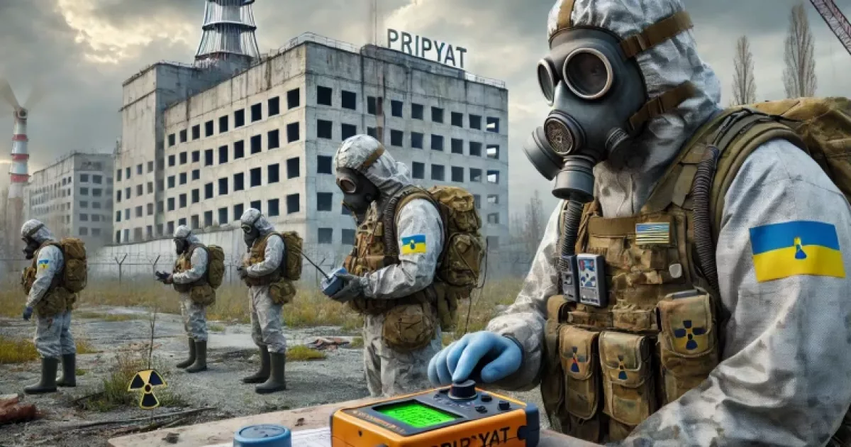 Радіаційний моніторинг у Чорнобилі: військові контролюють безпеку