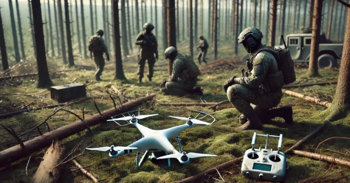 У лісі Бучанського району виявили безпілотник «Герань-2»: важливі деталі