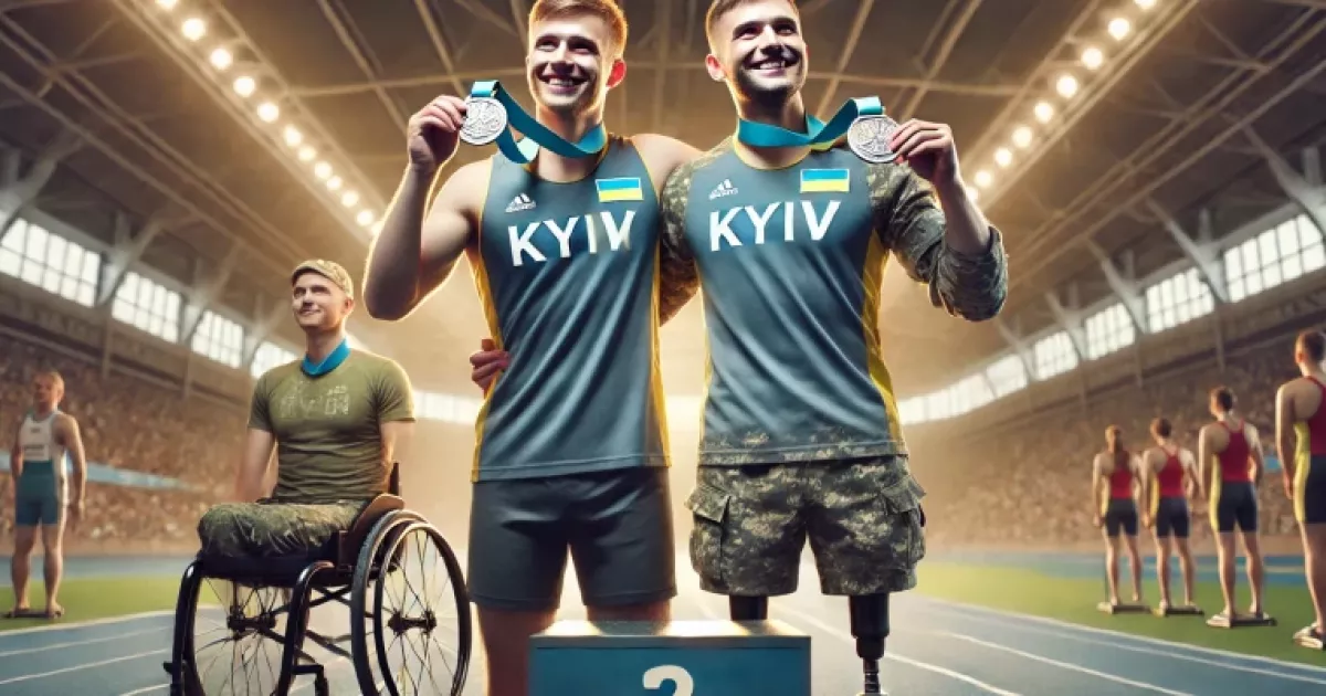 Кияни вибороли срібні медалі на Чемпіонаті України з пара легкої атлетики
